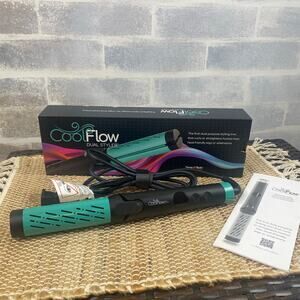 Tress Tech Cool Flow Dual Styler Iron Curls & Straightens Wigs & Extensions
